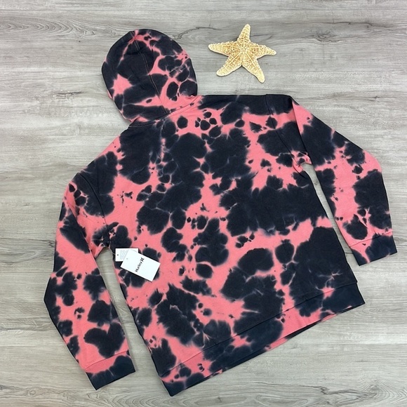 🔆HURLEY 🔆 TATE TIE DYE BOYFRIEND HOODIE SWEATSHIRT - Picture 14 of 14